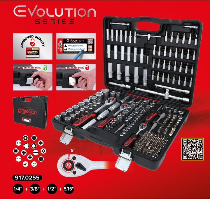 Actual product image KS Tools Socket spanner set