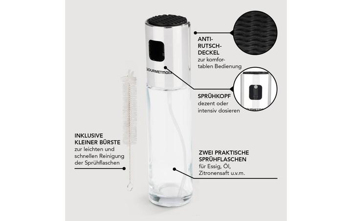 Immagine prodotto Gourmetmaxx Öl & Essig Spray 100 ml (100 ml)