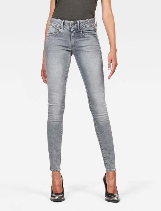 Produktbild G-Star Lynn Mid Skinny Jeans faded industrial grey (W34/L32)