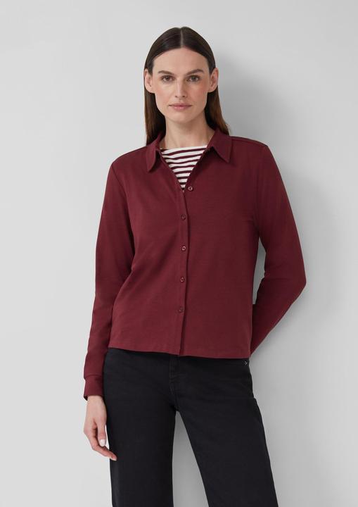 Produktbild s.Oliver T-Shirt Elastische Jerseybluse (36)