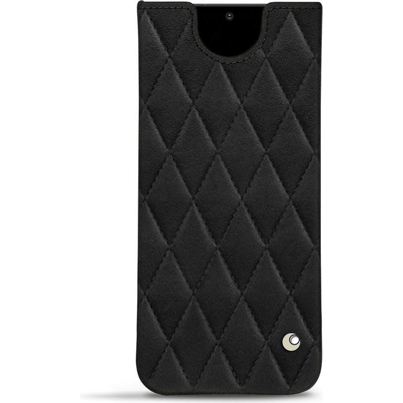 Noreve Lederschutzhülle (Samsung Galaxy S20+), Smartphone Hülle, Schwarz