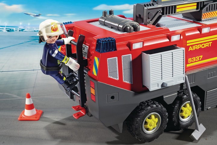 Produktbild Playmobil Flughafenlöschfahrzeug (5337)
