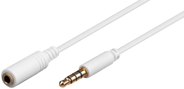 Actual product image Goobay 3.5mm socket - 3.5mm jack (1 m, Extension, 3.5mm jack (AUX))