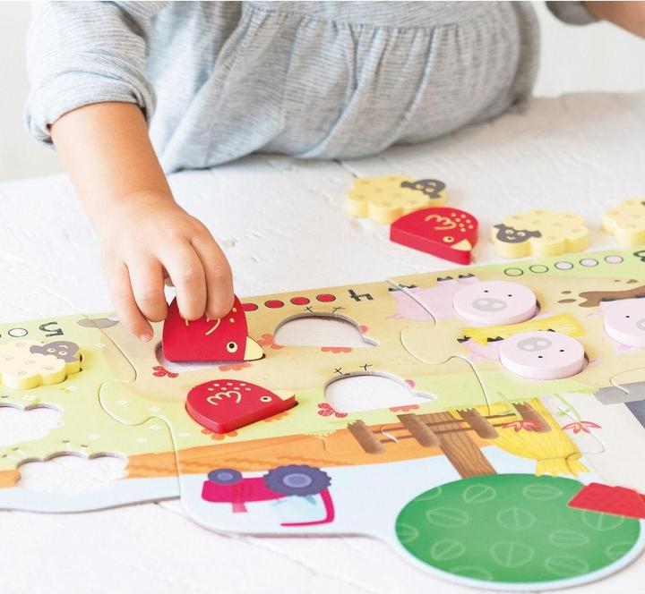Actual product image Goula Puzzle Farm