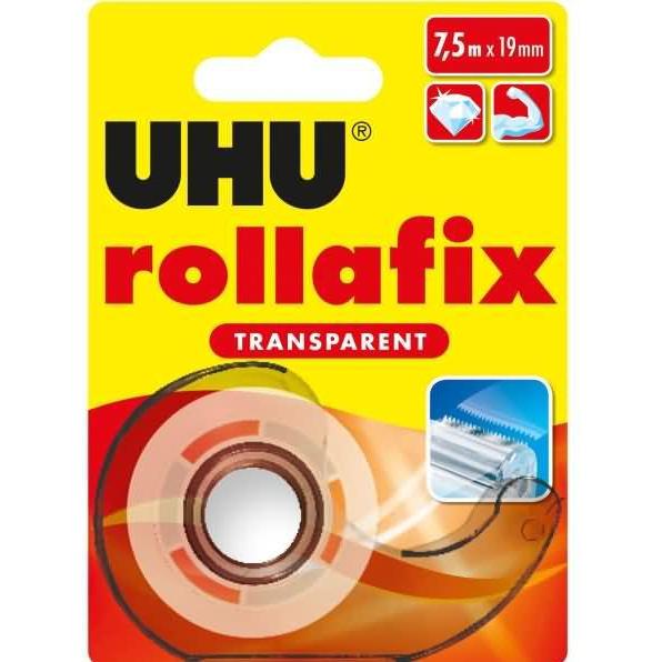 UHU, Klebebandabroller, Klebeband Transparent (L x B)