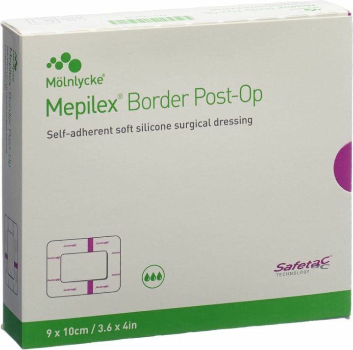Actual product image Mepilex Border Post OP (new) (10 x)