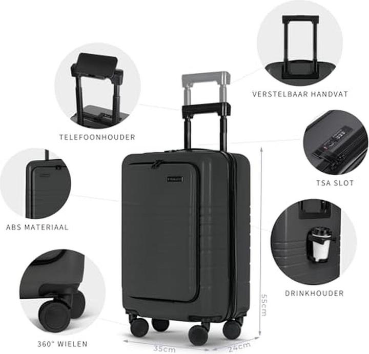 Actual product image Eternitive Trolley case E1 (96 l)
