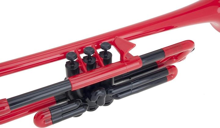 pBoneMusic pTrumpet Red met hoes (Trumpets, Straight)