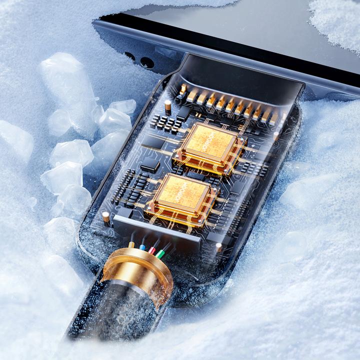 Actual product image Joyroom Color Series USB-C - Lightning Cable 20W, 1.2m - Black (1.20 m, USB 3.2 Gen 2, 20 W)