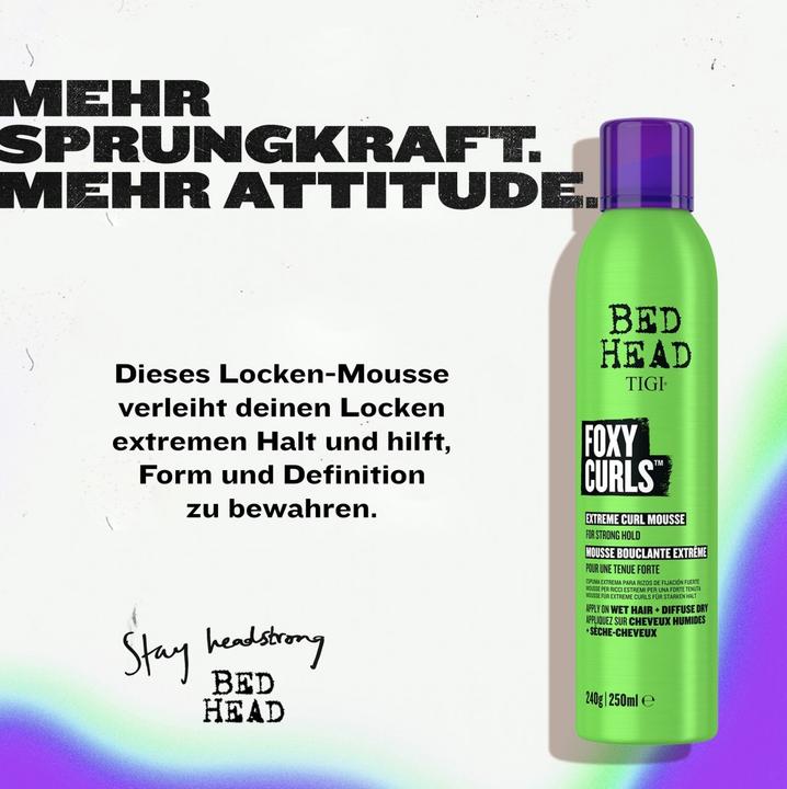 Produktbild Tigi Bed Head Row Foxy Curls Mousse 250ml (Lockenschaum, 250 ml)