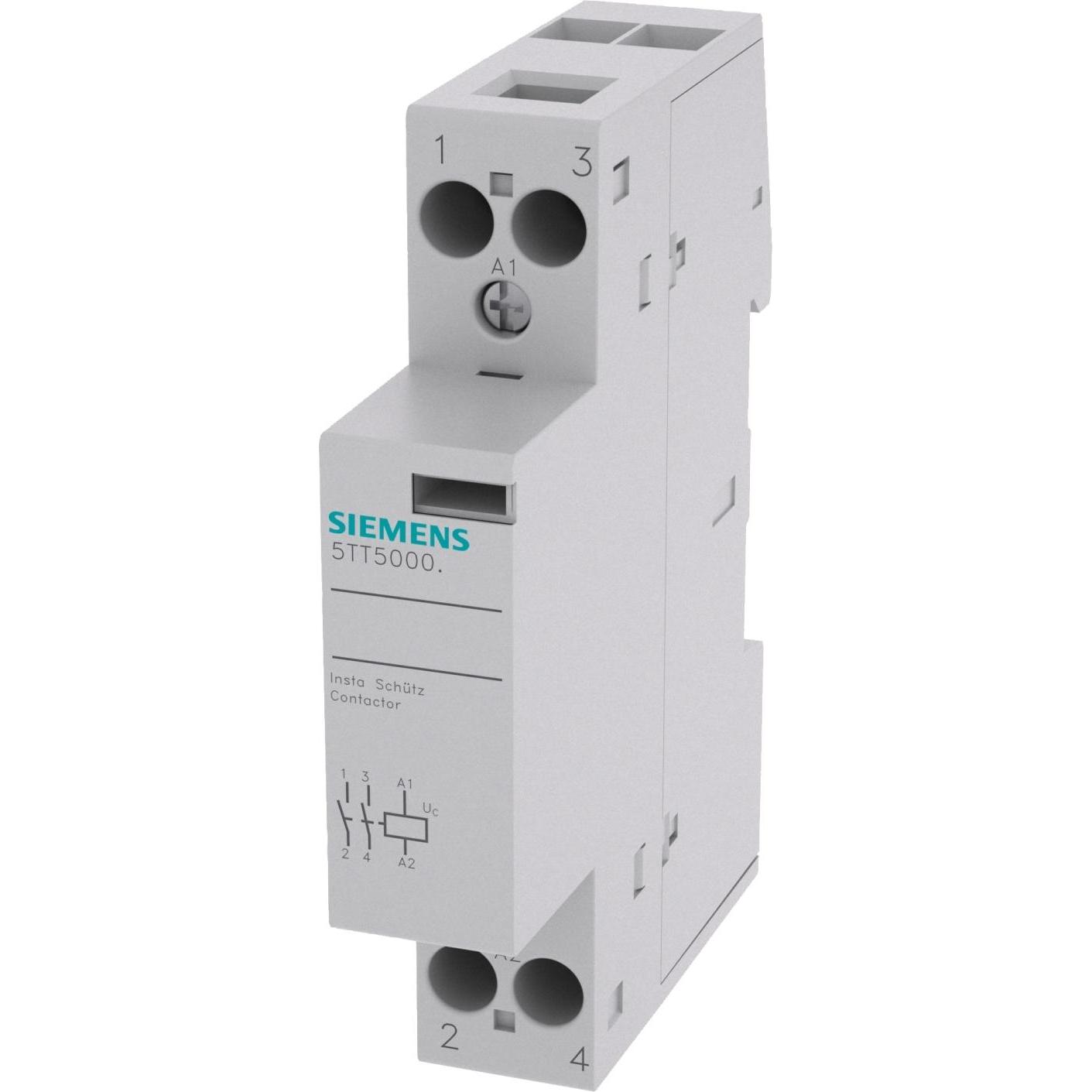 Siemens Insta Contactor 2NO AC 230V 20A 24V, Relais