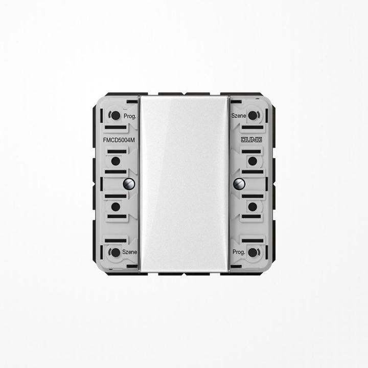 Actual product image JUNG Wall transmitter 100m radio CD 4kan FMCD5004M
