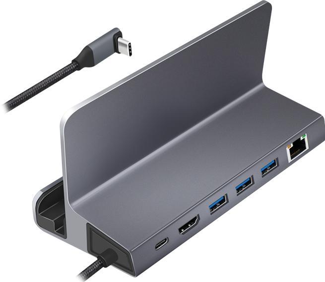 Produktbild LogiLink UA0408 (USB-C, 6 Ports)