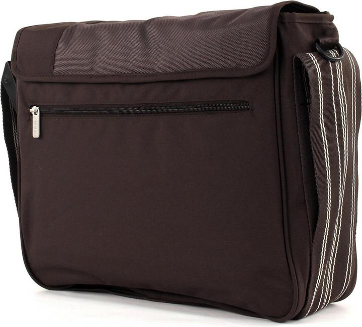 Produktbild Lässig Wickeltasche Messenger Bag Patchwork choco