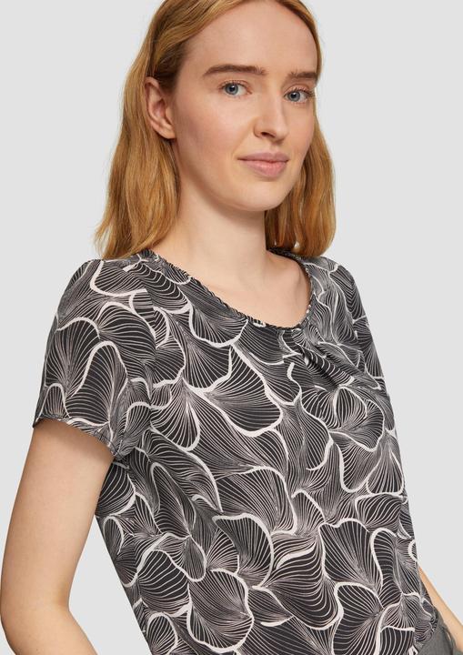 Immagine prodotto s.Oliver Bluse Fein gemusterte Bluse mit Raffungen (32)