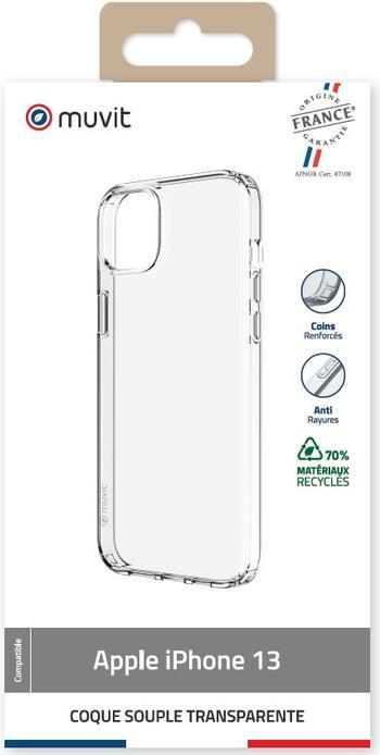 Produktbild Muvit Coque Transparente Recyclee Iphone 13 (Apple iPhone 13)
