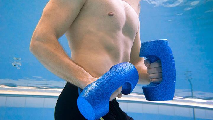 Actual product image Beco Aqua jogging dumbbells BeBell