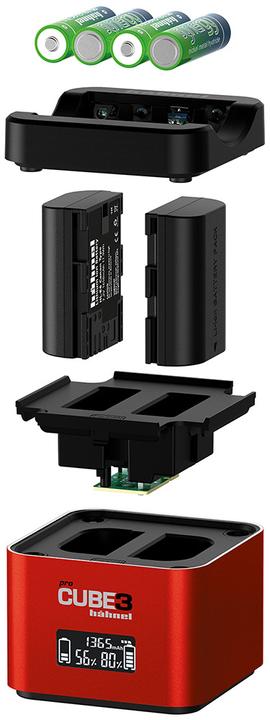 Produktbild Hähnel ProCube3 DSLR Charger Canon fr LP-E, LP-E8 und LP-E17 (Kamera Akku Ladegerät)