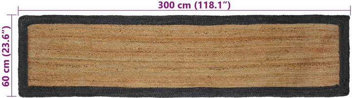 Produktbild vidaXL Moderner Teppich (300 x 60 cm)