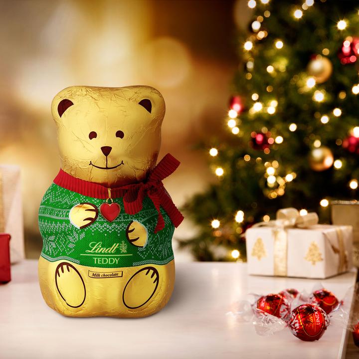 Actual product image Lindt Teddy Weihnachten (200 g)