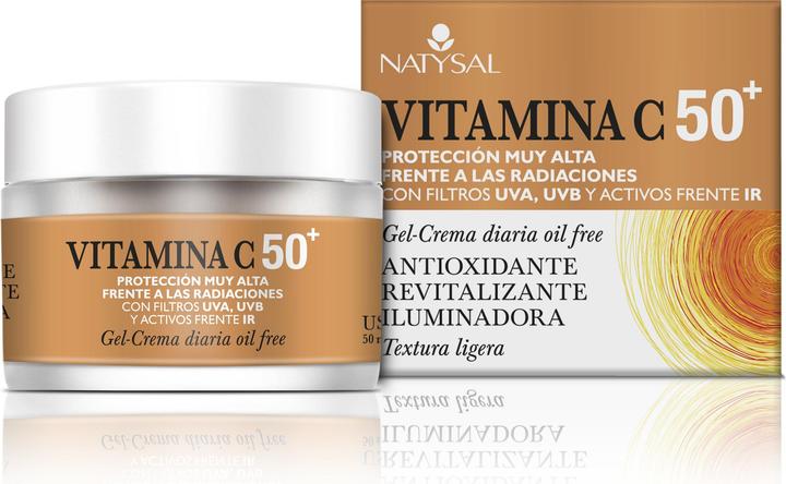 Actual product image Natysal Vitamin C Cream 50 (50 ml, Day cream, SPF 50+)