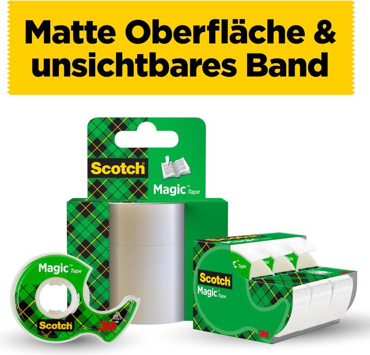 Immagine prodotto Scotch nastro magico (19 mm)
