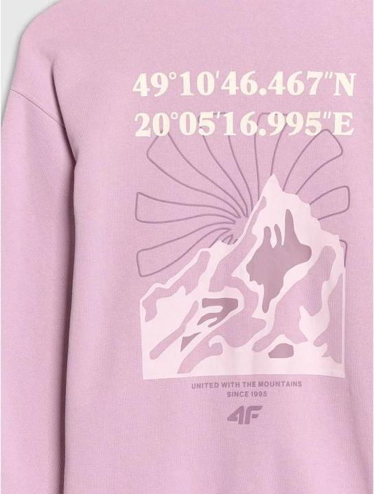Produktbild 4F Mädchen-Sweatshirt mit Reissverschluss und Kapuze (122)
