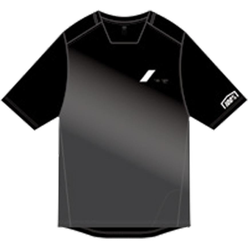 100%, Herren, Velotrikot, Celium (XL), Schwarz, Grau, XL