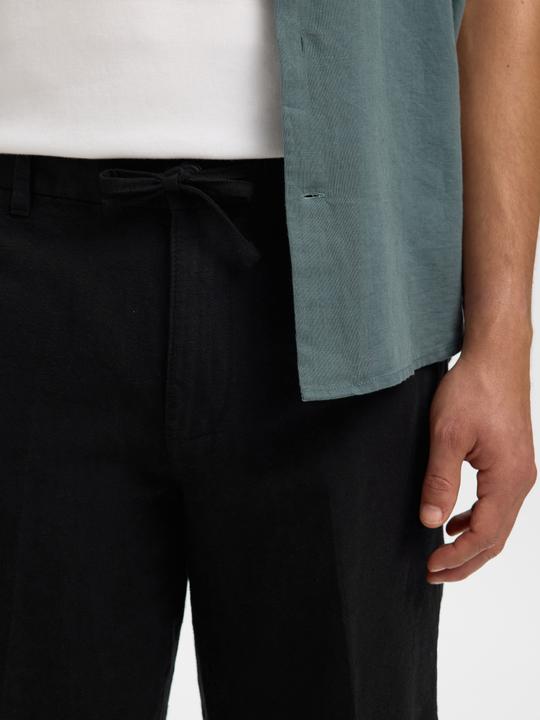 Produktbild Selected Regular Fit Shorts aus Leinengemisch (S)