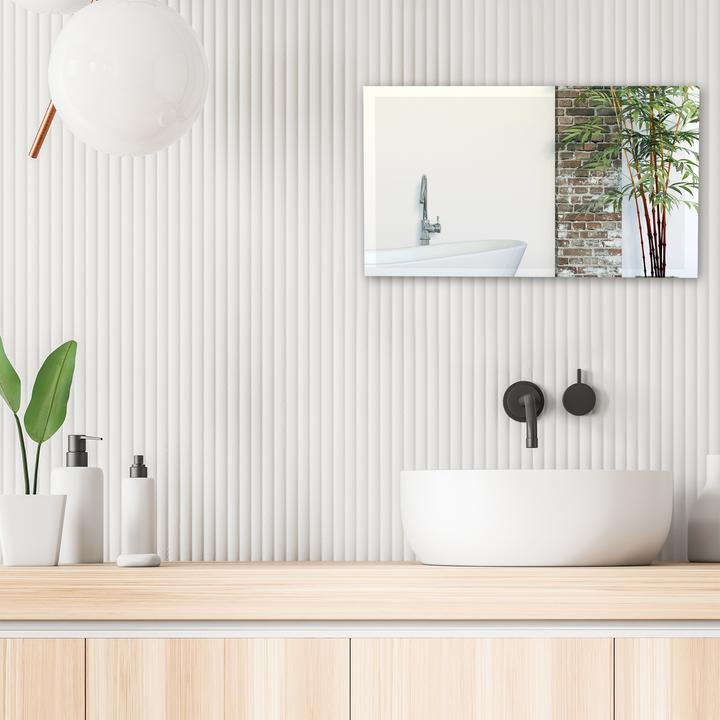 Image du produit Relaxdays Miroir sans-cadre (40 x 0,5 x 60 cm)