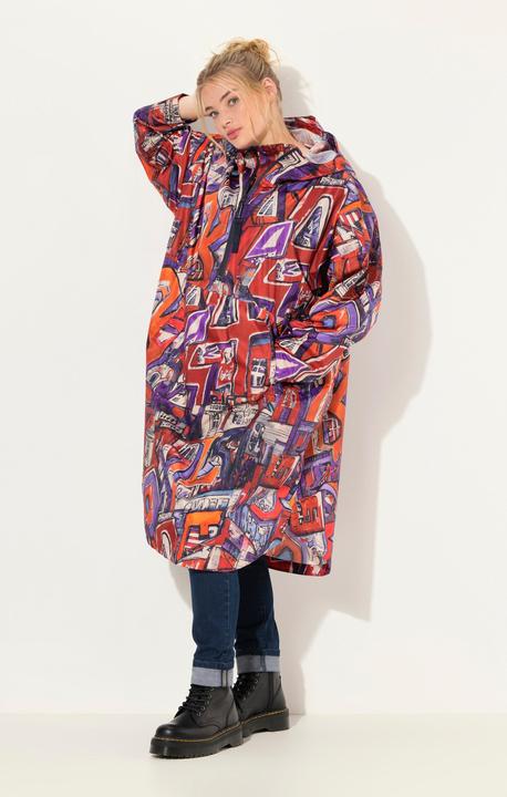 Produktbild Laurasøn Funktions-Regencape, Unisex, Print, Kapuze (One Size)