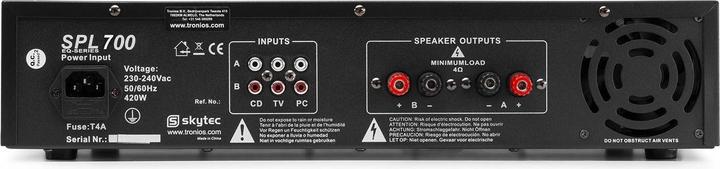 Immagine prodotto Skytec Amplificatore di potenza SPL 700 (Fase finale)