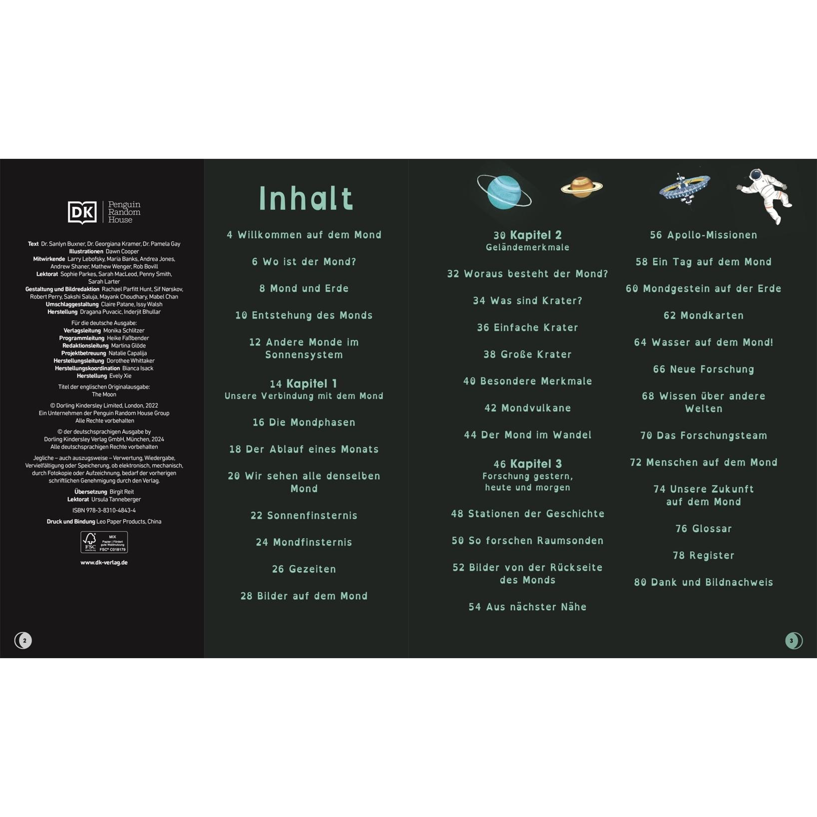 Thumbnail - Der Mond, Kinderbücher von Sanlyn Buxner, Pamela Gay, Georgiana Kramer