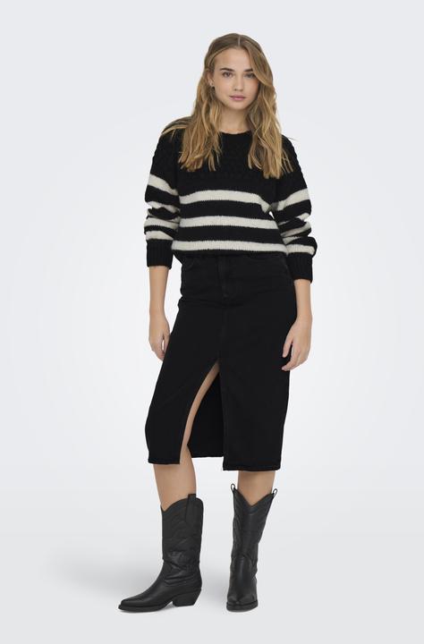 Produktbild Only ONLBILLIE LIFE LS STRIPE O-NECK EX KNT Strickpullover (L)