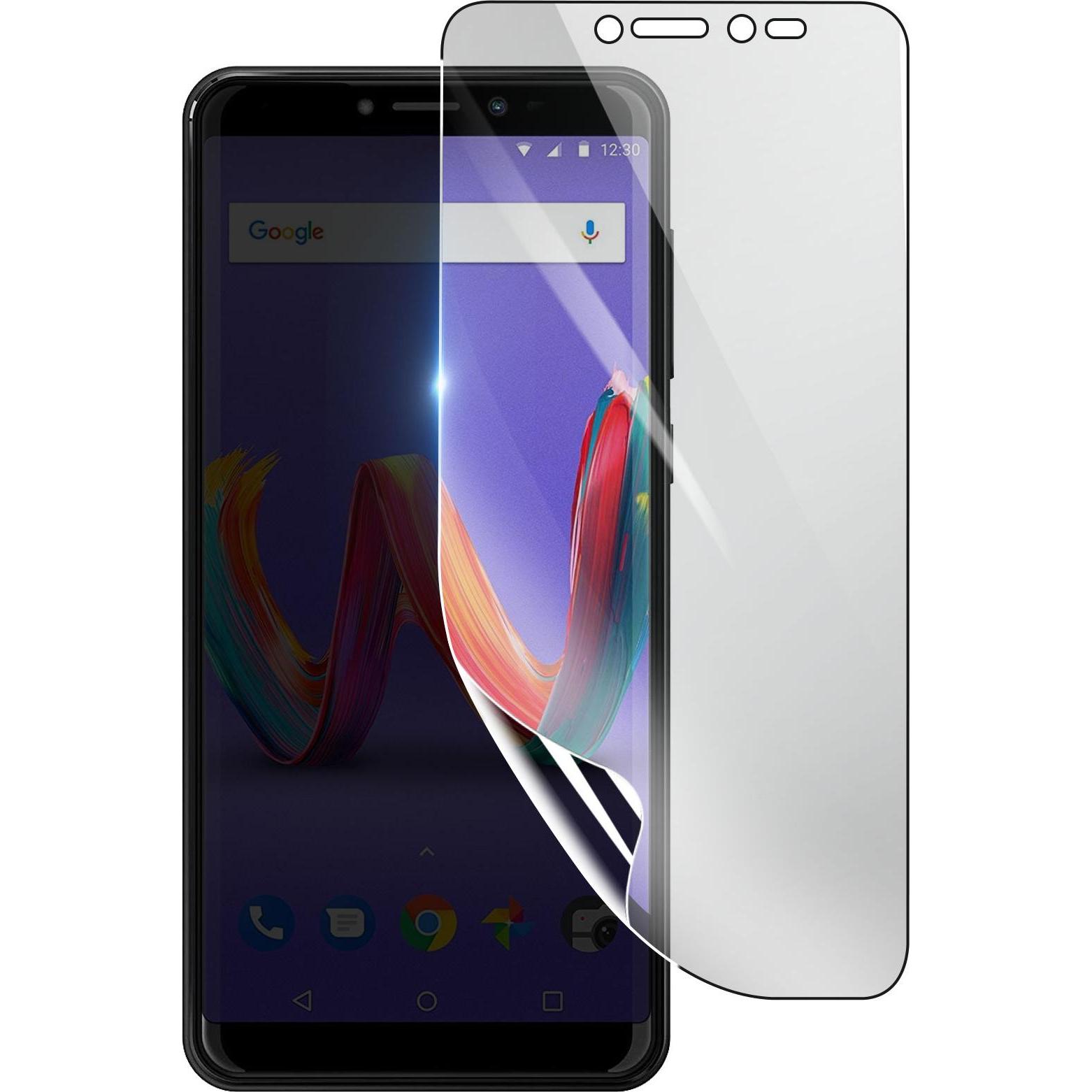 3MK Hydrogel Bildschirmfolie für Wiko Harry 2 (1 Stück, Wiko Harry 2), Smartphone Schutzfolie, Transparent
