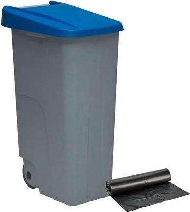 Image du produit Denox bac de recyclage 110l. bleu deno fermé (110 l)
