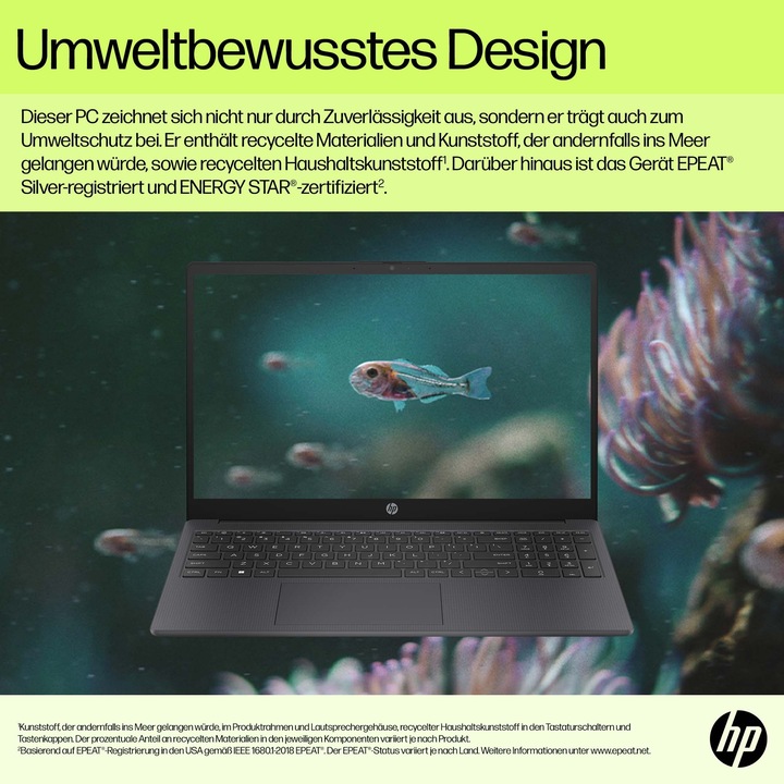 Actual product image HP 15-fd1053ng (15.60", Intel Core 3 100U, 8 GB, 512 GB, DE)