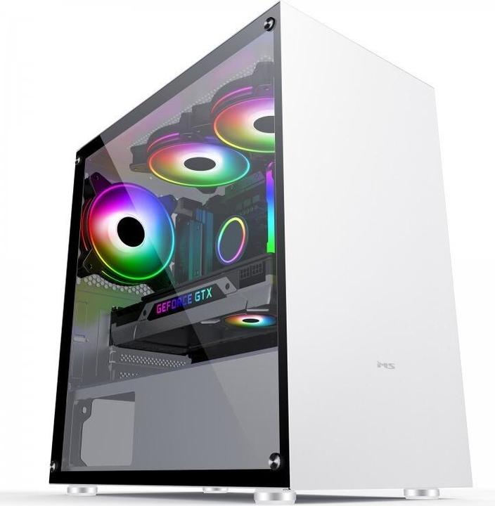 Actual product image M & M's PC-Gehäuse MS FIGHTER S301 Weiss