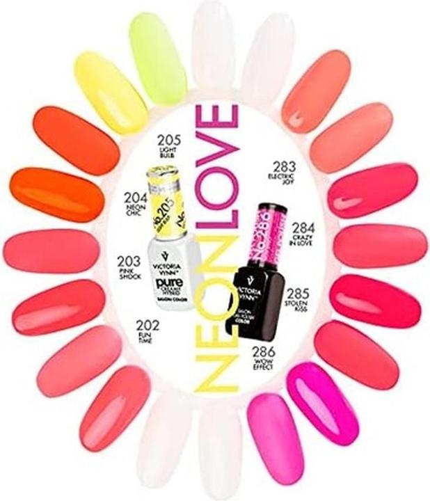 Immagine prodotto Visconti Di Modrone VICTORIA VYNN Ibrido Cremoso Puro 202 FUN TIME (TEMPO DI DIVERTIMENTO, Smalto per unghie effetto gel)