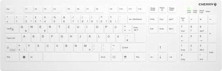 Actual product image CHERRY ACTIVE KEY MTA AK-C8112F Wireless DE-Layout white (DE, Wireless)