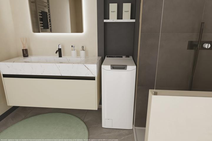 Actual product image Hoover Waschmaschine mit Top-Loader, 7 Kg, 1400 (7 kg, Upwards)