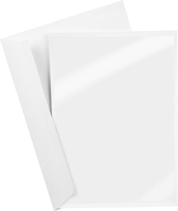 Produktbild Biella Offertmappe Pearl#1 A4 186491.01 weiss,240g,Sichttasche 40Bl. (A4, 1x)