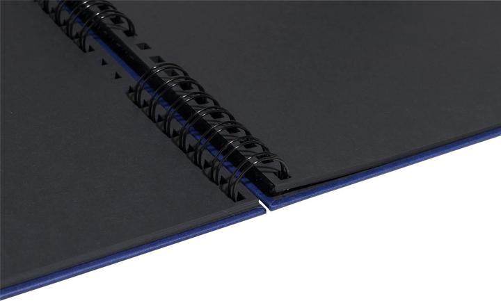 Immagine prodotto Exacompta Fotoalbum mit Spiralbindung, 50 Seiten schwarz, 32x22 cm, Japan (10 x 15 cm)