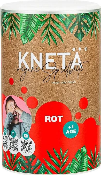 Produktbild Knetä XXL Papierdose 1kg rot