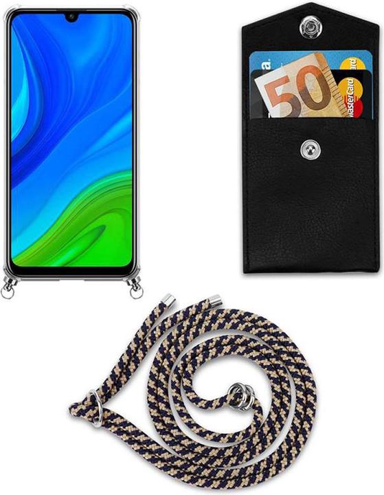 Produktbild Cadorabo TPU Handy Kette SILBER Cover