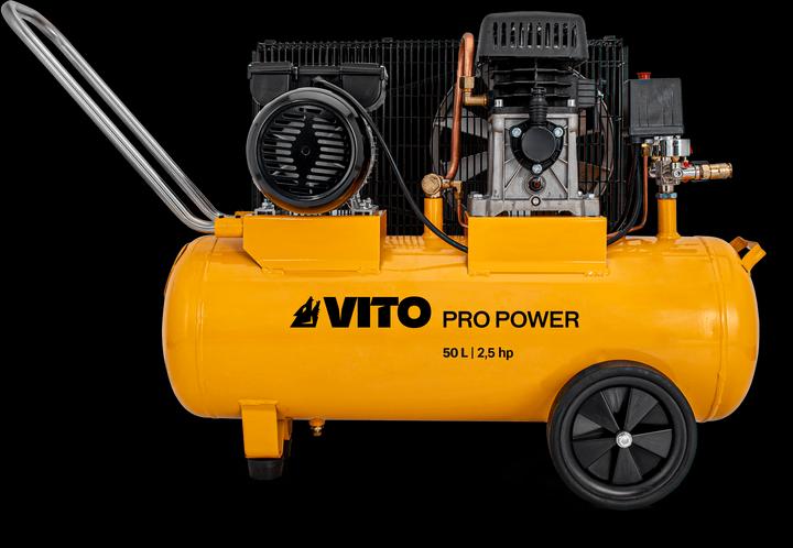 Immagine prodotto VITO Compressore a cinghia trapezoidale da 50 l (8 bar, 50 l)