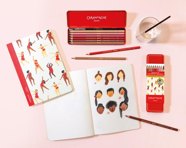 Actual product image Caran d'Ache Farbstifte Supracolor Nina Cosford Special Edition (12x)