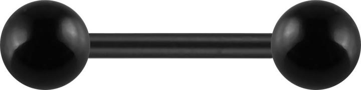 Produktbild Star Piercing Barbell Absolute Black mit Kugel (Chirurgenstahl 316L, ohne Messing)