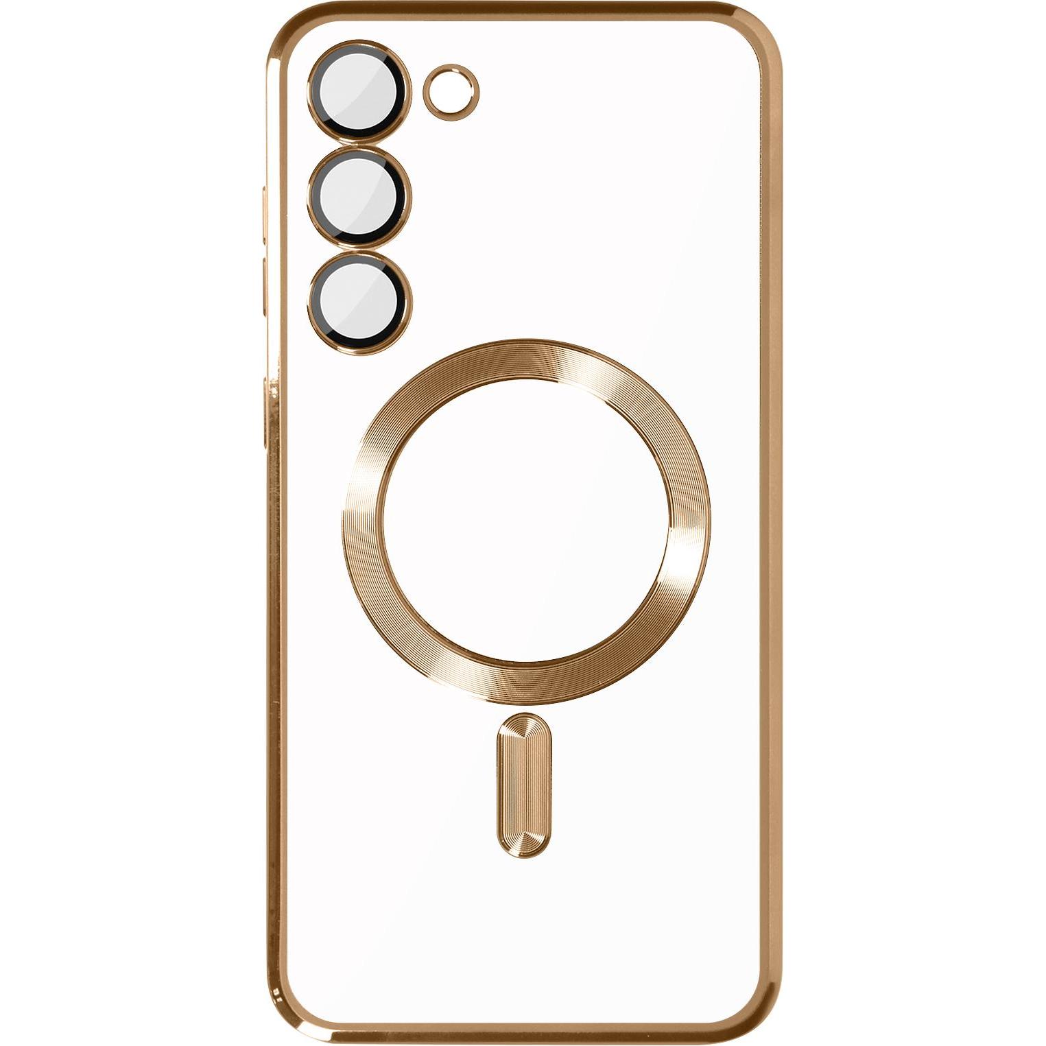 Avizar Metallic Series (Samsung Galaxy S23+), Smartphone Hülle, Gelb