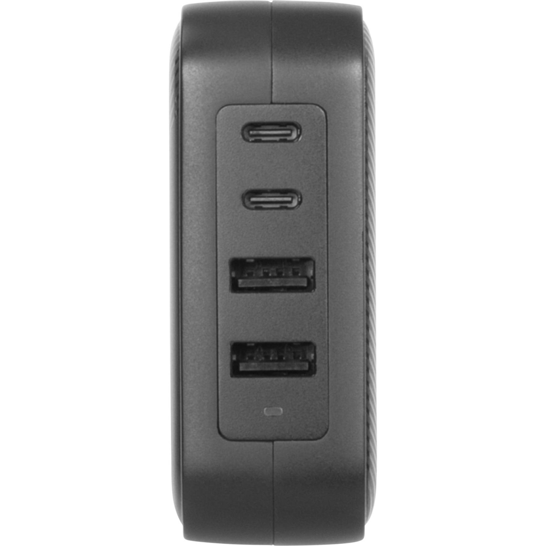 Thumbnail - Targus 100W GanCharger-Multi port- travel adapt (100 W), Notebook Netzteil, Schwarz